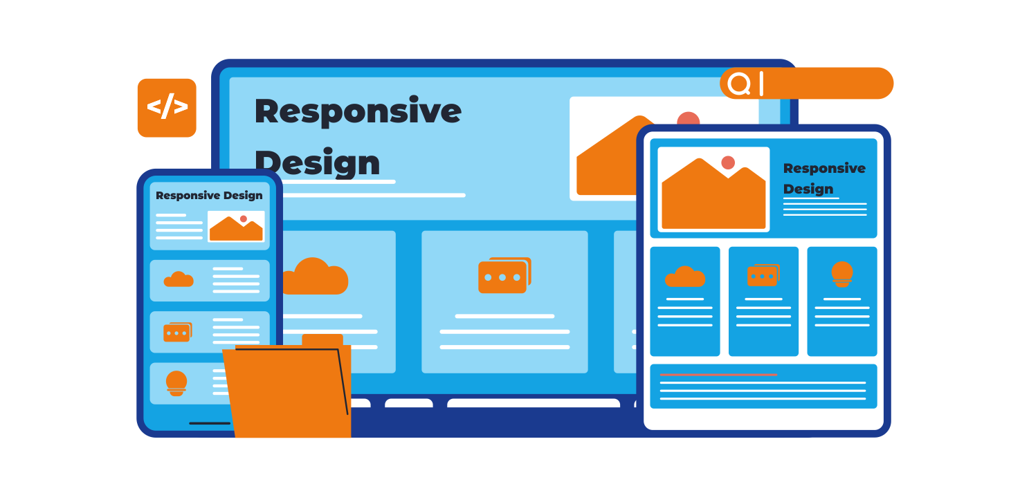 Responsive Web Design 1 Logo